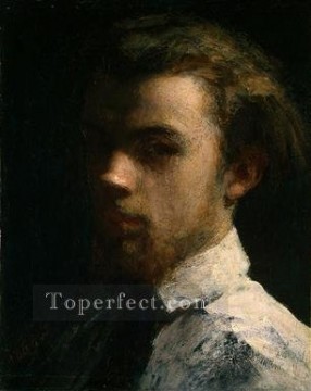 自画像 1858 アンリ・ファンタン・ラトゥール Oil Paintings
